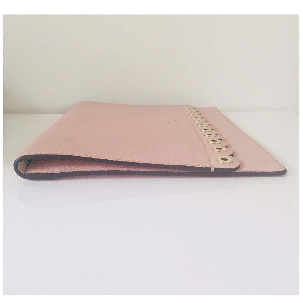🚫SOLD NWT KATE SPADE Mallo Blush Pink  Clutch Bag - Picture 3 of 8